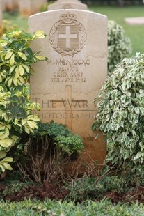 BEIRUT WAR CEMETERY - MELISSAS, M